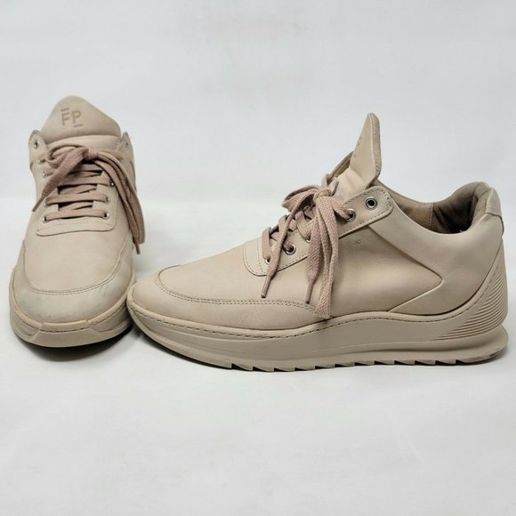Filling Pieces Other - FILLING PIECES LOW TOP HEEL CAP SHOES LIGHT PINK 9